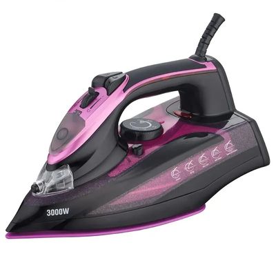 Fer à vapeur lourd de 3000W avec régulation de température précise de la semelle en nano-céramique