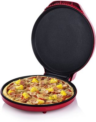 Machine électrique à pizza 12 pouces non collant pour la maison Cuisinière à calzone à pizza avec réglage de la température