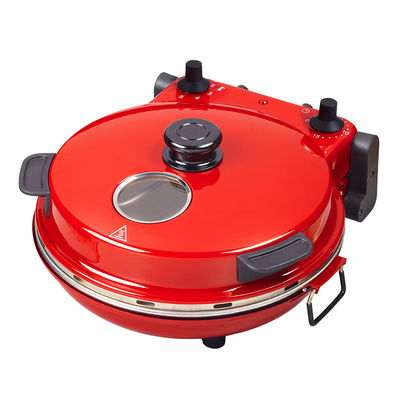 Petit appareil de cuisine 12 pouces rotatif électrique pizza machine