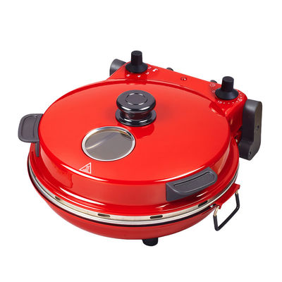 Petit appareil de cuisine 12 pouces rotatif électrique pizza machine