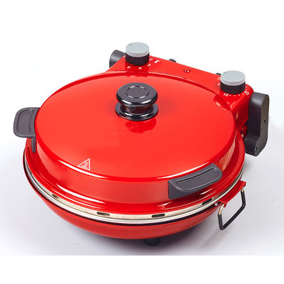 Fabricant de pizzas électriques Anbolife 1400w mini-fabricant de pizzas multifonction et machine de pizza électrique portable
