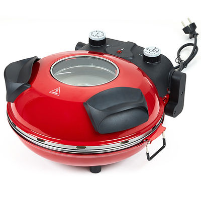 Fabricant de pizzas électriques Anbolife 1400w mini-fabricant de pizzas multifonction et machine de pizza électrique portable