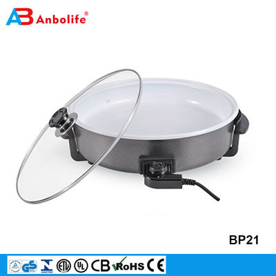 Grill électrique Anbo et poêle à pizza, poêle à frire pour ustensiles de cuisine non collants