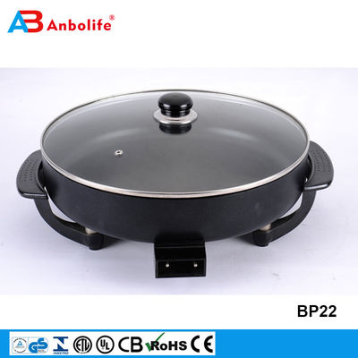 Grill électrique Anbo et poêle à pizza, poêle à frire pour ustensiles de cuisine non collants