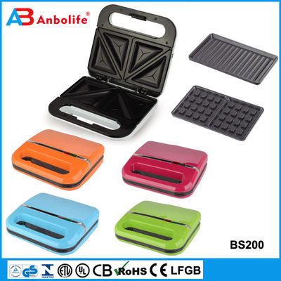 Pâtisserie électrique en céramique pliable de 16 pouces de taille familiale avec revêtement en cuivre de couverture en verre 1200 watts