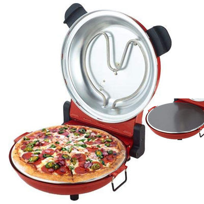 Fabricant de pizza électrique avec pierre spéciale pour cuire la pizza 1200 W Cuisinier à pizza