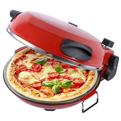 Fabricant de pizza électrique avec pierre spéciale pour cuire la pizza 1200 W Cuisinier à pizza