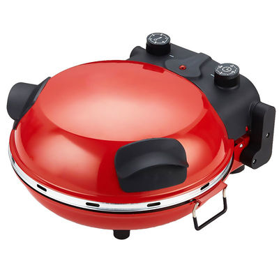 Fabricant de pizza électrique avec pierre spéciale pour cuire la pizza 1200 W Cuisinier à pizza