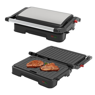 Panini Press Sandwich Maker Surface non adhésive Double chauffeur en acier inoxydable