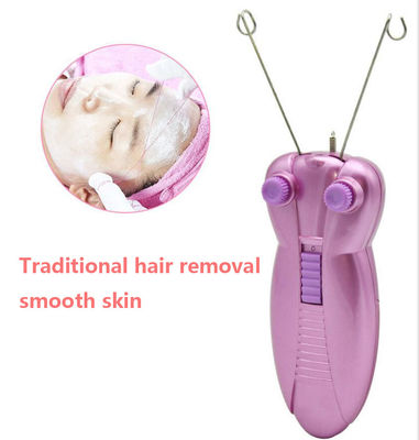Épilateur facial électrique à fils de coton à faible puissance avec indicateur