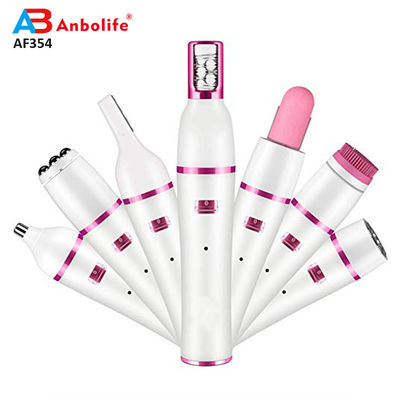 7 en 1 produits de soins personnels pour femmes Manucure électrique ensemble de sourcils Trimmer de nez femmes kit de toilettage