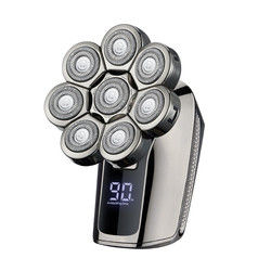 5W Hommes Produits de soins personnels Barbier flottant 8D Razor multifonctionnel rechargeable