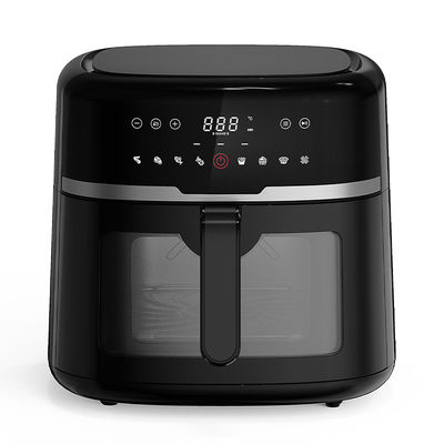 Contrôle vocal Smart Tuya Wifi HOT Arrival Grade alimentaire professionnel sans huile Airfryers électriques en verre profond 12L