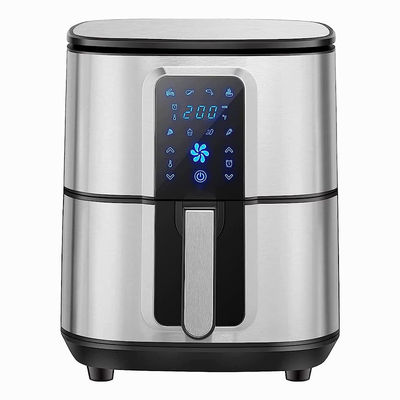 Contrôle vocal Smart Tuya Wifi HOT Arrival Grade alimentaire professionnel sans huile Airfryers électriques en verre profond 12L