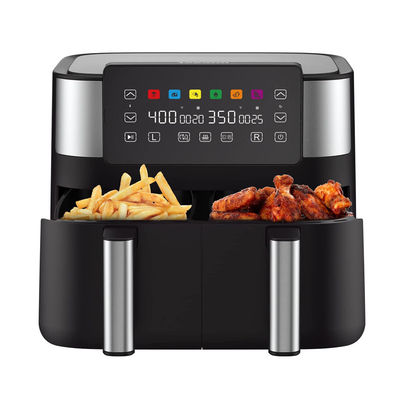 Appareil électroménager santé 12L Cuisinières à air friteuse de capacité moyenne avec écran tactile sans huile