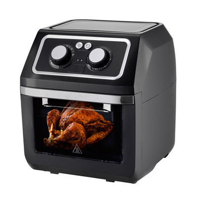 Cuisinière électrique numérique à air frais de 12L avec 8 préréglages de cuisson Rotisserie Déshydratant Cuisinière sans huile Grilleuse multifonctionnelle