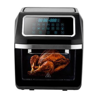 Cuisinière électrique numérique à air frais de 12L avec 8 préréglages de cuisson Rotisserie Déshydratant Cuisinière sans huile Grilleuse multifonctionnelle