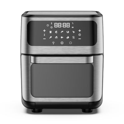 8l 12l 12 litres petit grille-pain four à air friteuse en acier inoxydable