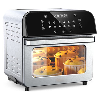 Cuisinière à frire à l'air de 1700W Porte française 5.5L 6.5L 23L en acier inoxydable sans huile