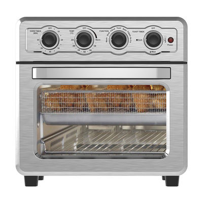 Cuisinière à frire à l'air de 1700W Porte française 5.5L 6.5L 23L en acier inoxydable sans huile