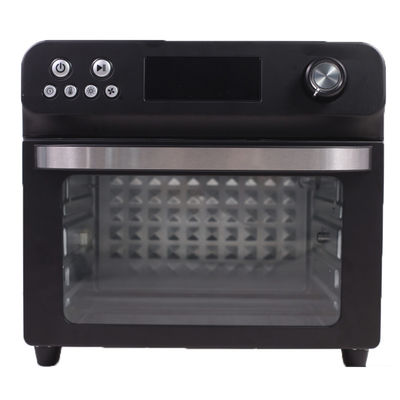 24L 12L Friture à air Fours Appareil de cuisine Appareil de cuisson en acier inoxydable Électricité rétro Grand verre de capacité