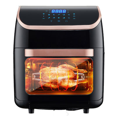 Le plus récent four à friteuse à air sans huile personnalisée Appareil de cuisine à fond sans huile avec revêtement en acier inoxydable commercial numérique
