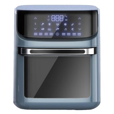 Le plus récent four à friteuse à air sans huile personnalisée Appareil de cuisine à fond sans huile avec revêtement en acier inoxydable commercial numérique