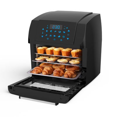 Le plus récent four à friteuse à air sans huile personnalisée Appareil de cuisine à fond sans huile avec revêtement en acier inoxydable commercial numérique