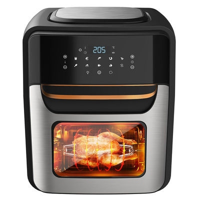 Cuisinière à frire à l'air à vapeur en acier inoxydable de 1800W 12 L 14L 24L