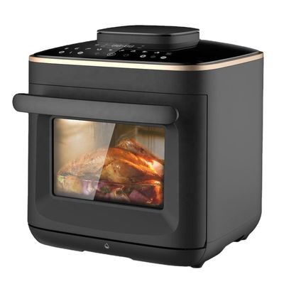 Cuisinière à frire à l'air à vapeur en acier inoxydable de 1800W 12 L 14L 24L