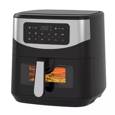 Friteuses à air automatiques XL 8L 7L 6.5L 5L Grande puissance Saine huile sans cuisson Friteuse à air profond électrique