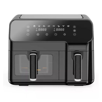 Friteuse à air 9L 8L avec 2 paniers / zone de contrôle numérique intelligent