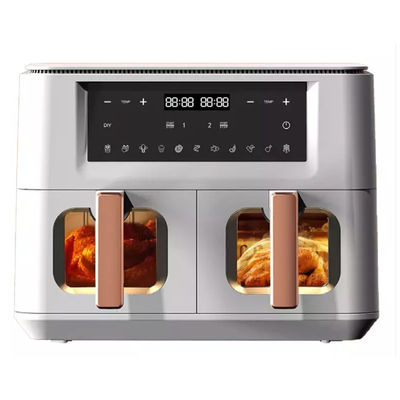 Friteuse à air 9L 8L avec 2 paniers / zone de contrôle numérique intelligent