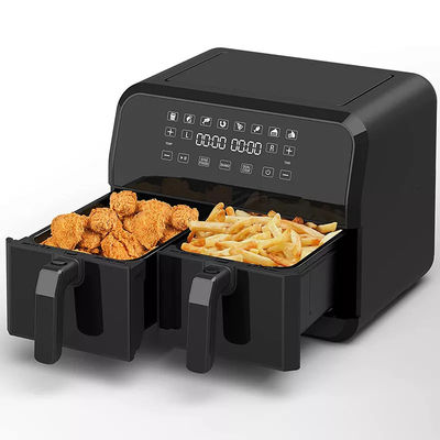 Grande friteuse à double air 9L avec 10 en 1 préréglage tactile