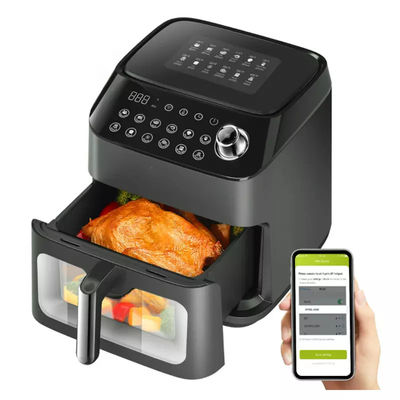 5L 6L 7L 8L Friture à double air visible Cuisson rapide à chaud sans huile Smart Wifi