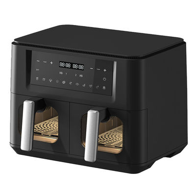 9L 2000W Smart Air Fryer Double panier numérique avec fenêtre visible