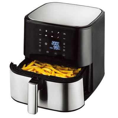 Friteuse à air manuelle de petite taille non collante 1L 2.2L Friteuse à air électrique numérique de petite taille