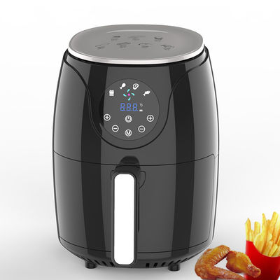 Accueil Cuisine Petite friteuse à air manuelle Frites frites Ailes de poulet frit sans huile 3,5L
