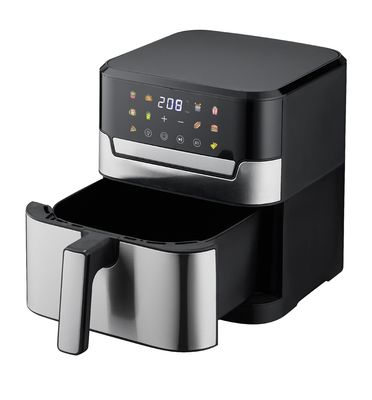 6L 7L Choix sain Friteuse à air numérique Chauffage intelligent Rapidement en acier inoxydable électrique sans huile