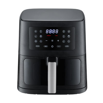 Écran tactile intelligent magnifique friteuse à air numérique 6qt 8 en 1 personnalisée sans huile électrique à chaud