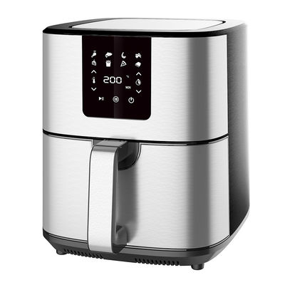 7 litres d' acier inoxydable fonction numérique à vapeur Rôdeur à air sans huile Friteuse / Grill