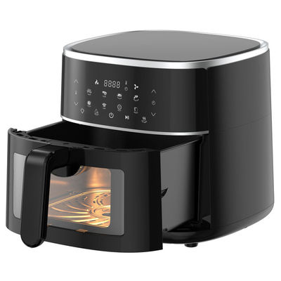 5.5L 6.5L 7L friteuse à air Petits appareils de cuisine Four sans huile en acier inoxydable Smart Digital
