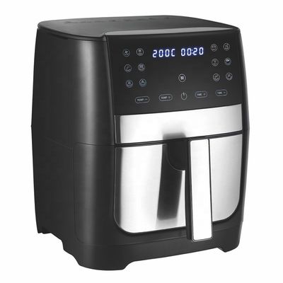 Friture à air numérique compacte 6.5L 7L à fenêtre visuelle