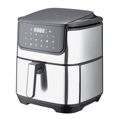 Cuisine Friture à air sans huile Appareil électrique ménager Friture à air en panier amovible 6L 8L