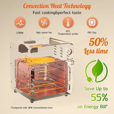 Cuisinière électrique à pizza, grill à griller, déshydraté en acier inoxydable, friteuse à air
