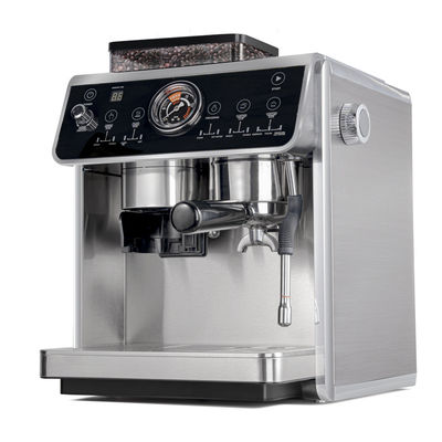 Machine à café automatique Corps en acier inoxydable Maison intelligente machine à café italienne Espresso