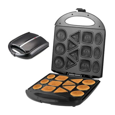 4 pancakes oeuf noyau personnalisé Waffle Maker ronde pour la maison individuelle enfants gâteau cuisson