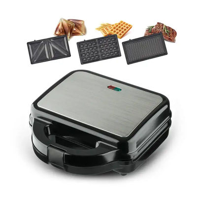 7 5 3 en 1 Mini fabricants de sandwichs électriques à gaufres