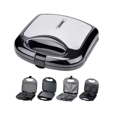 Multifonction 9 7 8 6 5 4 3 en 1 Mini Waffle Maker électrique détachable Pain de petit déjeuner