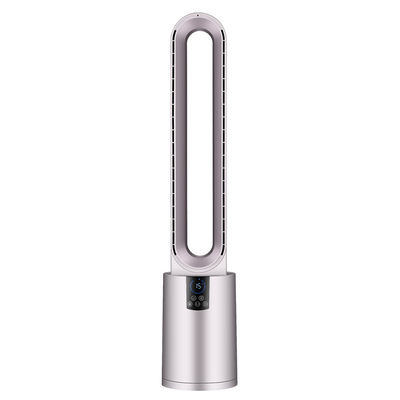 Ventilateur de tour oscillant sans lame à télécommande numérique à trois vitesses